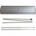 Teleskopisks divpusējs ROLL UP baneris(maināms izmērs) 229/69, 56x216-260cm